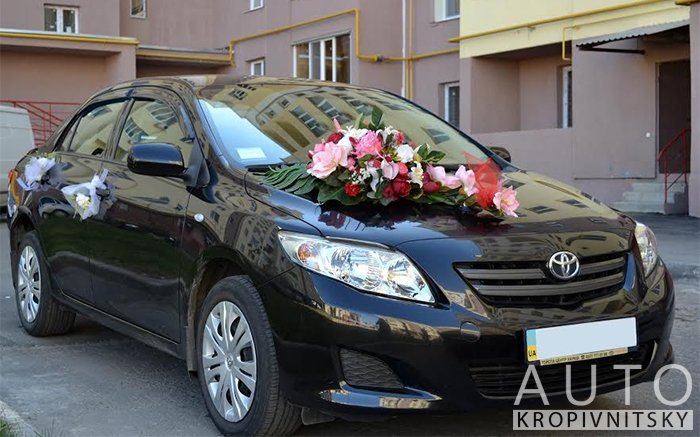 Аренда Toyota Corolla на свадьбу Кропивницький