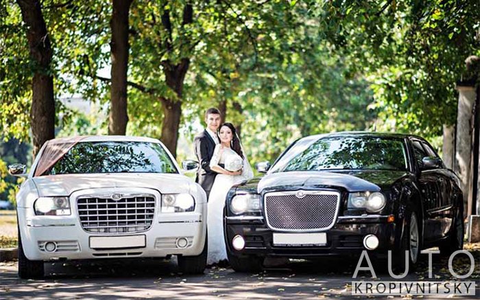 Аренда Chrysler 300C на свадьбу Кропивницький