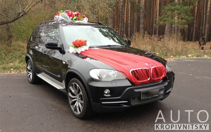 Аренда BMW X5 на свадьбу Кропивницкий