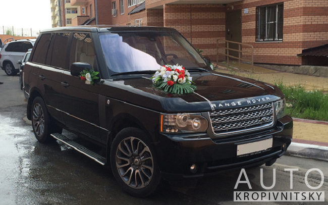 Аренда Range Rover на свадьбу Кропивницкий