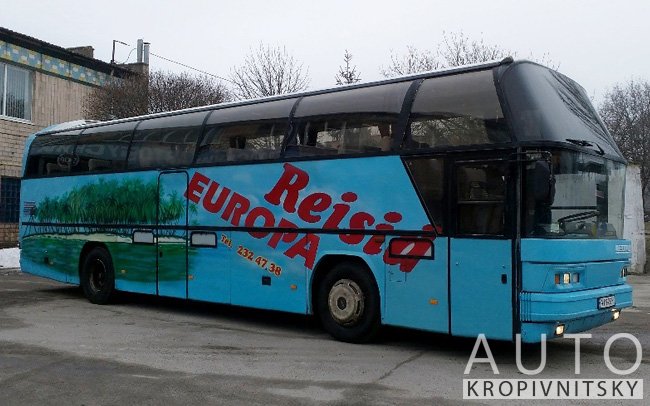 Аренда Автобус Neoplan 312 на свадьбу Кропивницкий