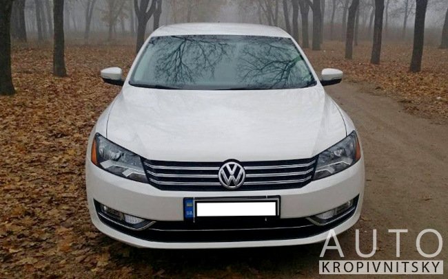 Аренда Volkswagen Passat B7 на свадьбу Кропивницкий