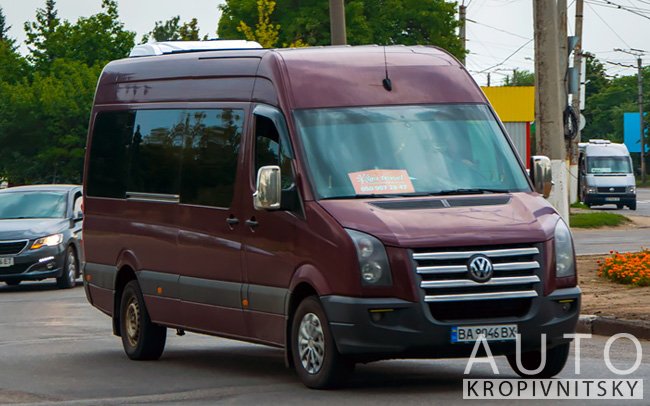 Аренда Микроавтобус Volkswagen Crafter на свадьбу Кропивницкий